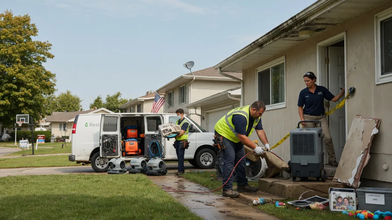 Water Damage Restoration in Stevens Point, WI near me